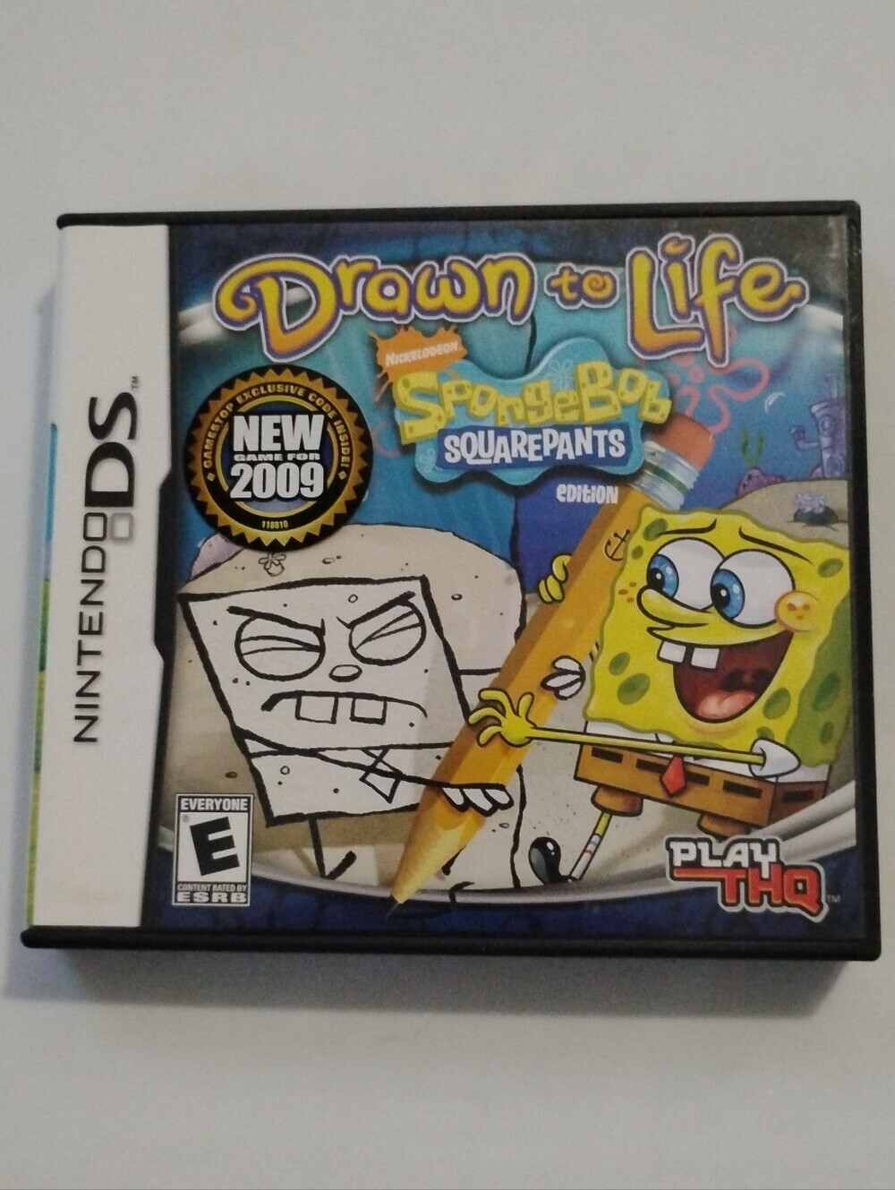 Drawn to Life: SpongeBob SquarePants Edition (Nintendo DS) - Complete in Box (CI